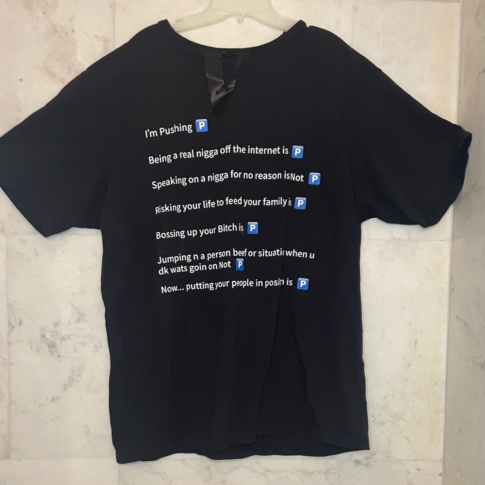 UNRELEASED GUNNA PUSHIN P VLONE TEE🅿️ 🅿️ 🅿️